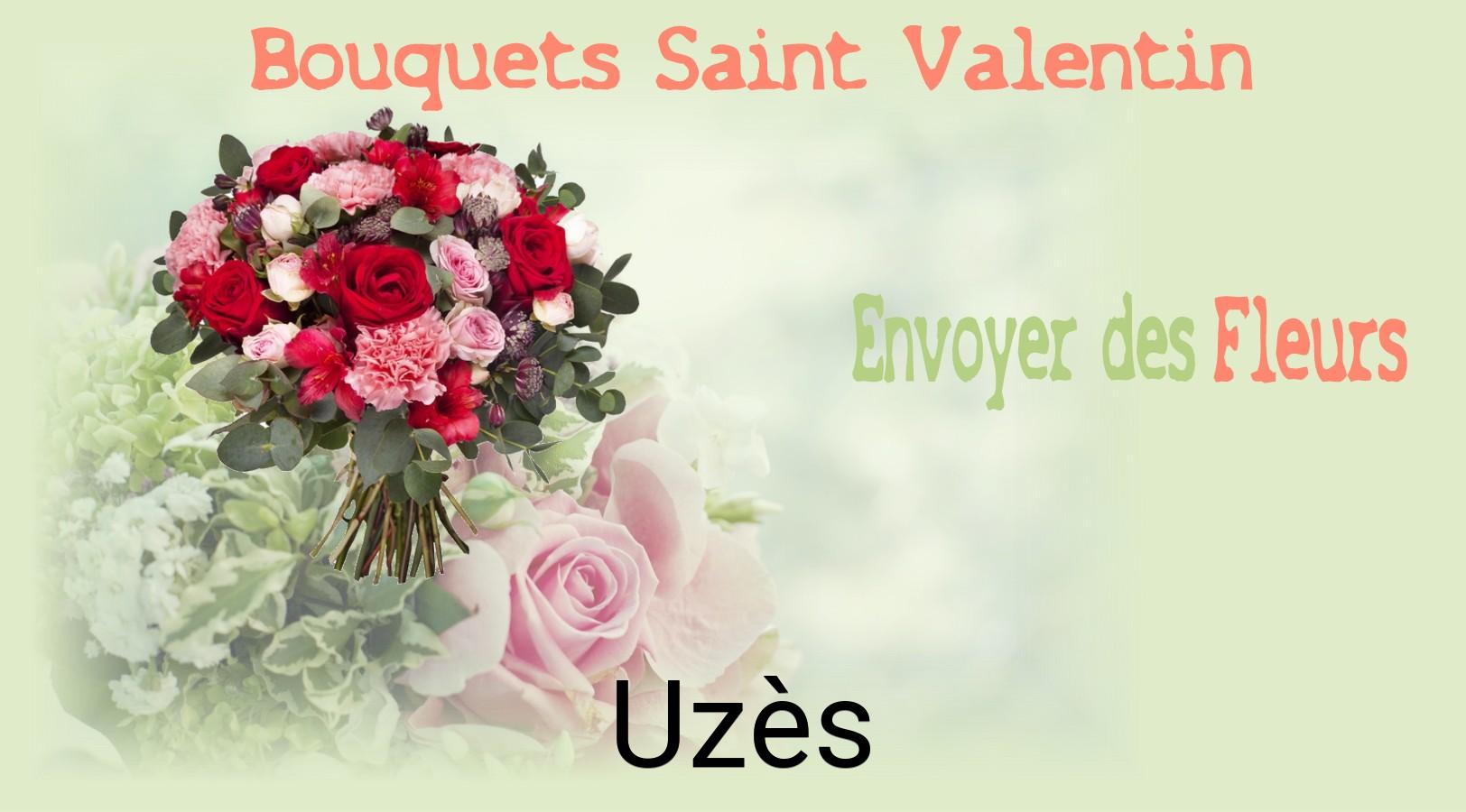 Roses de Saint-Valentin livrées à Uzès
